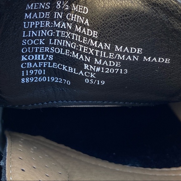 Mens black dress shoes - Picture 15 of 15